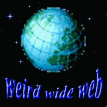 isnt the web so weeird